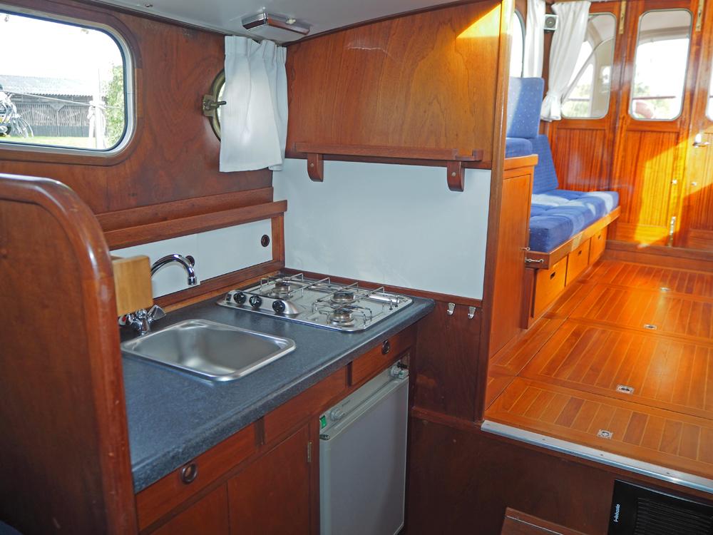 Cabin en avant, H&eacute;bergements